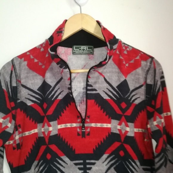 RALPH LAUREN South Western Print Thermal, M-L - Picture 4 of 8